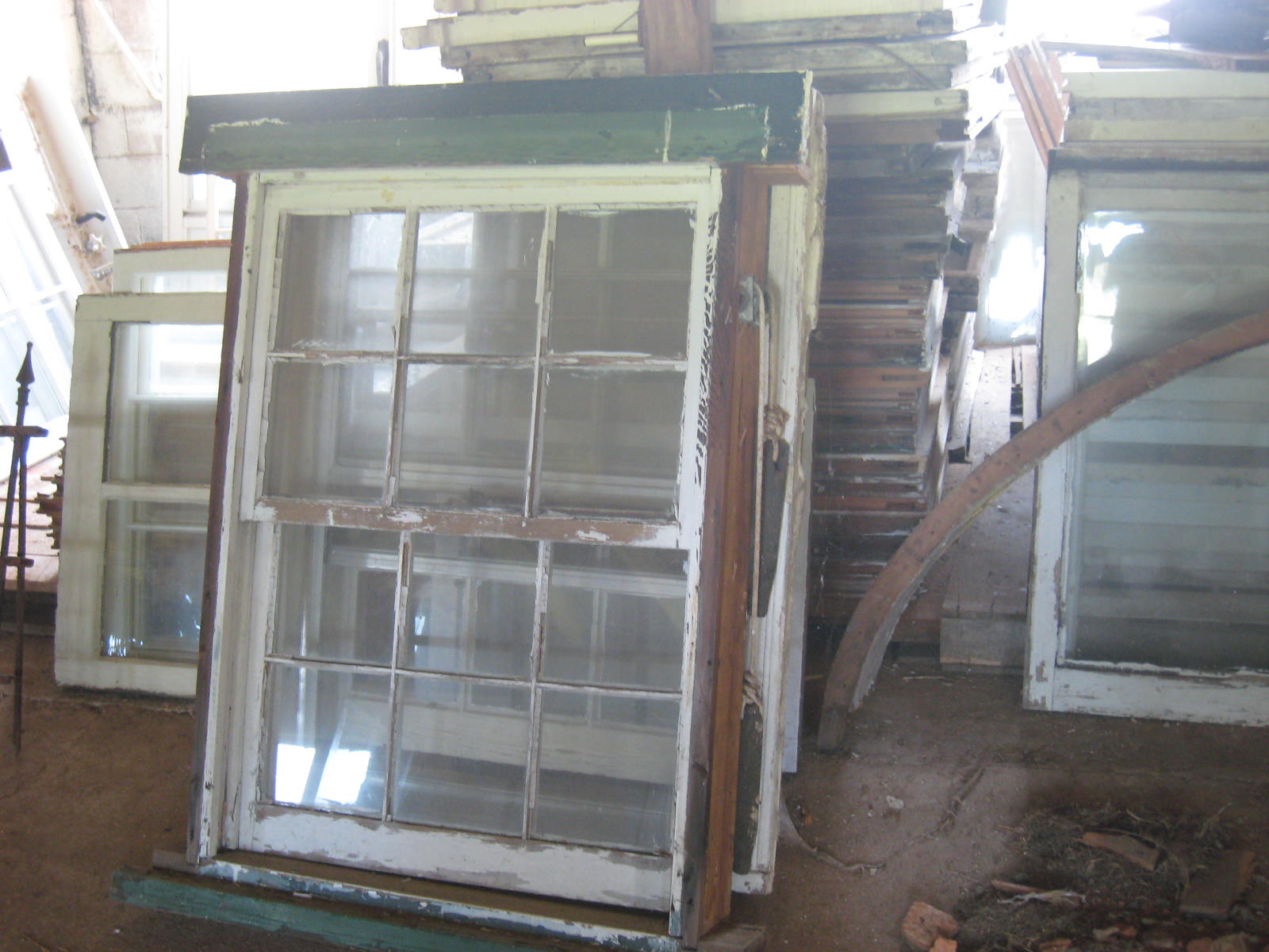 architectural salvage from 100 plus year old buildings windows