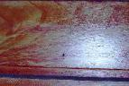 Faux grain base board
